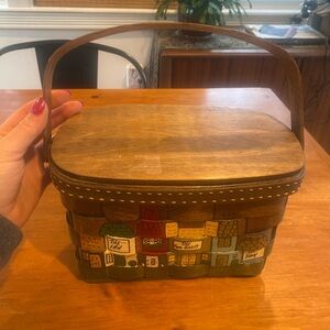 Vintage Handpainted Purse
